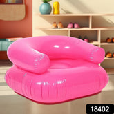 PuffSeat Junior inflatable kids chair blue