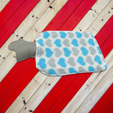 Leak-proof hot water bag with cover for pain relief