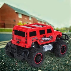 Race Car Toy performing flip stunt with remote control