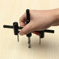Adjustable circle hole saw drill bit cutter front view