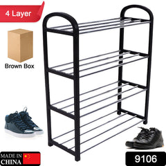 DeoDap 4 Shelves Shoe Rack - in-use lifestyle shot