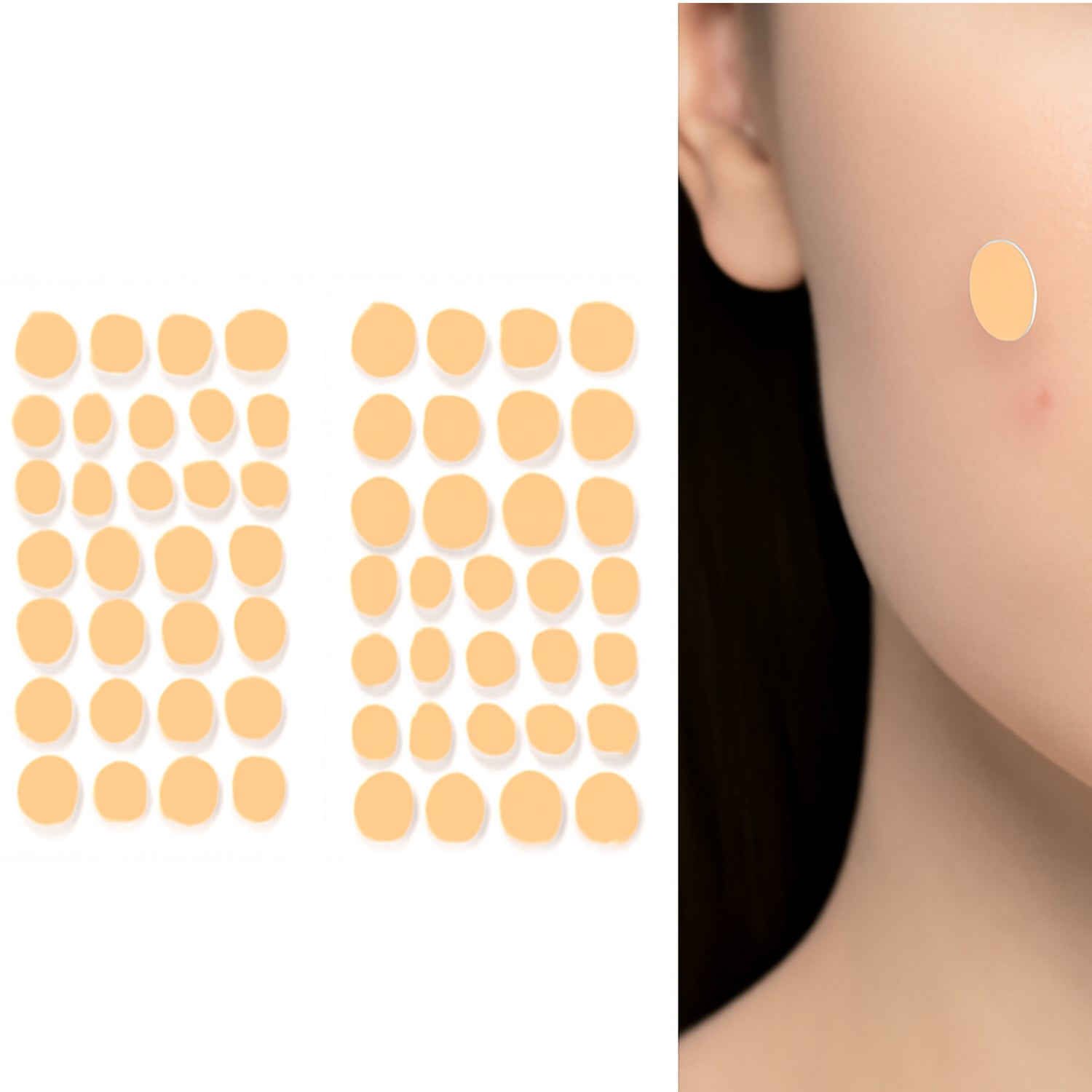 GlowForm Pimple Patches Sheet