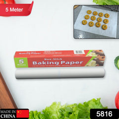 Close-up of parchment paper showing easy tear zigzag edge