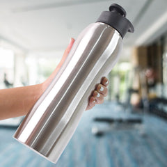 Hydro Guard stainless steel water bottle side view