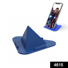 Close-up of Pyramid Mobile Stand angled for tablet