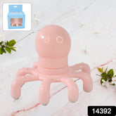 Ergonomic Octopus Head Massager handheld