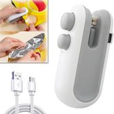 DeoDap Mini Bag Sealer, 2 in 1 Seal & Cutter Heat Sealers - main product shot