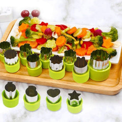 Fun stainless steel dough cutters in various shapes - FunDough Cutters