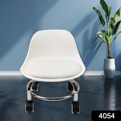 DeoDap Heavy Duty Round Rolling Stool - lifestyle