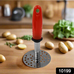Close-up of Stainless Steel Bhaji Masher head