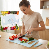 3 in 1 Kitchen Knife and Chopping Board Set with Vegetable Peeler