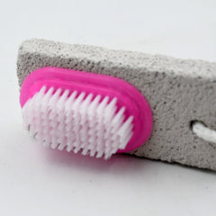 Hand and foot brush used for pedicure and dead skin removal
