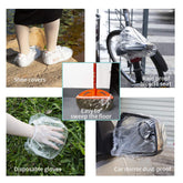 Disposable shower cap packaging