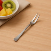 Close-up of a fruit fork from the set