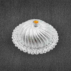 Dry fruit & mukhvas serving box with lid, side view