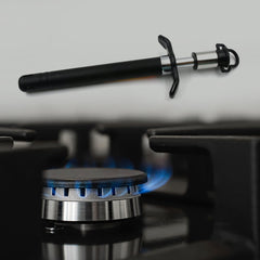 Stainless Steel Kitchen Gas Lighter on white background