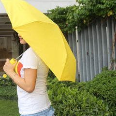 Stylish and foldable banana umbrella, mini size