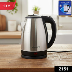 Electric Kettle with Stainless Steel Finish
