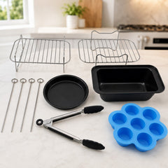 Air Fryer Accessories Set for Multi-Level Cooking & Baking