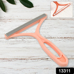 Compact Portable Lint Roller with Double-Sided Brush