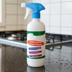 500ml Kitchen Cleaner Spray bottle with label