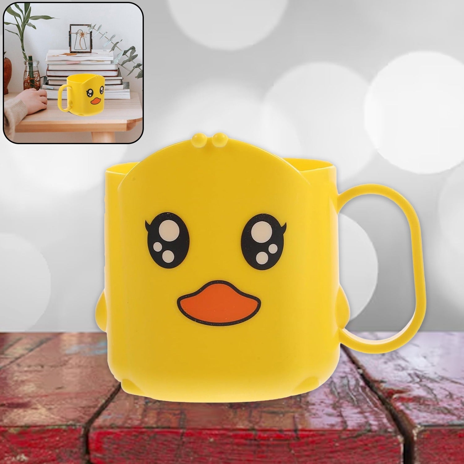 ToonSip colorful cartoon plastic toothbrush cup