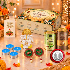 Ganesha Idol and Chocolate Set