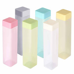 Leakproof & airtight cap design on plastic water bottle