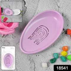 Soap dish showcasing self-draining design