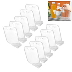 Plastic storage baskets set neatly arranged
