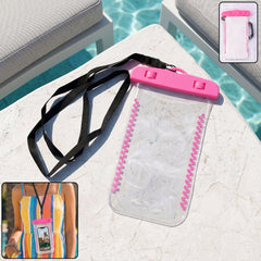 Waterproof Mobile Pouch Cover Pink - Main Image