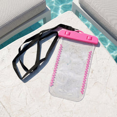 Waterproof Mobile Pouch Cover Pink - Studio Image