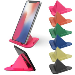Side view showing adjustable angle mechanism on Pyramid Mobile Stand