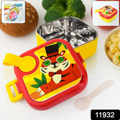 Ganesh Tangy Kids Lunch Box with Air-Tight Lid and Side Lock