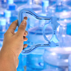 Water Grip handle securely holding a water container