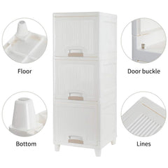 Storage cabinet in kitchen setting