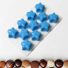 Creative silicone ice tray featuring multiple fruit and simple shapes.