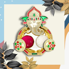 Decorative Ganesh Kumkum Holder