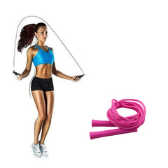 Comfortable ABS handles of the adjustable jump rope