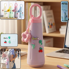 450ML portable water bottle with hanging loop