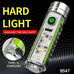 USB Rechargeable Outdoor LED Flashlight