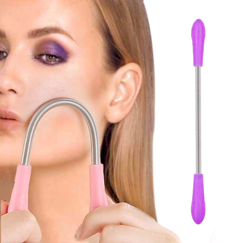 Manual Facial Hair Remover Tweezer for Women in use