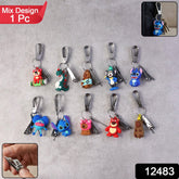 Nail Cutter Mini Clipper with Cartoon Keychain