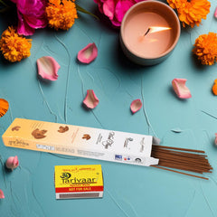 Mix flavour incense sticks arrangement