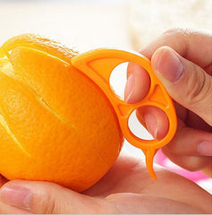 Snail design ring peeler for oranges