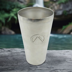 Stainless Steel Vacuum Insulated Travel Mug front view