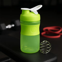 Shaker Bottle for Protein Mixes Pre Workout Shaker Bottles with A Small Stainless Blender Ball and Grip, BPA Free