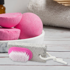 Hand and Foot Brush with pumice stone and nail cleaning brush