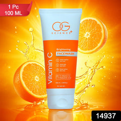 OG Beauty Vitamin C Facewash with citrus slice