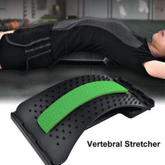 User assembling the multi-level back stretcher